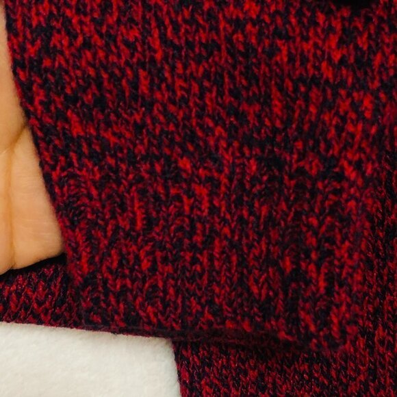 Divided by H&M Black and Red Knit Boxy Crewneck Sweater Size XS - Picture 5 of 10